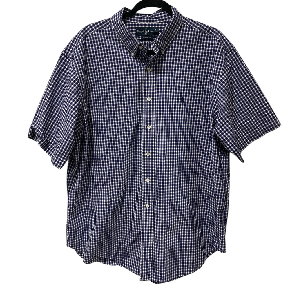 Ralph Lauren Blue Casual Button Down Shirt